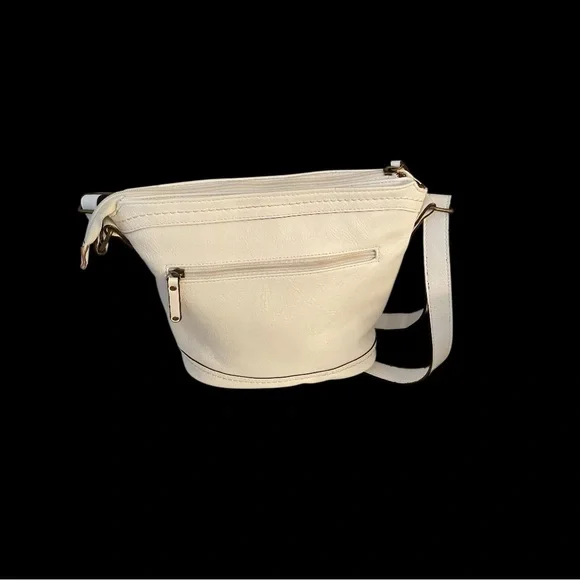 boc Shoulder/Crossbody Bag with Woven Front Panel - Picture 2 of 5